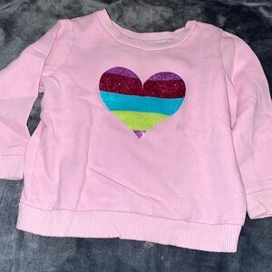 Heart rainbow sweater